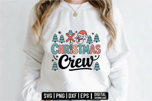 Christmas Crew SVG - Family Christmas S