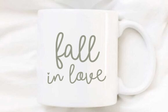 Fall in Love SVG PNG Sublimation Design