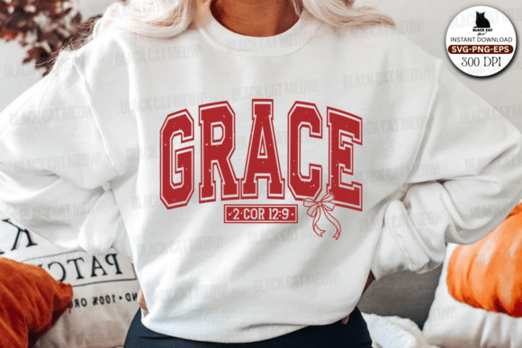 Grace Svg, Christian Svg, Jesus Svg: Graphics for Crafts and Content