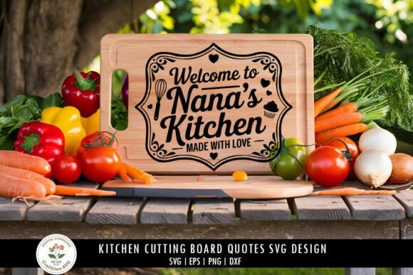 Kitchen Sign SVG - Nana’s Kitchen