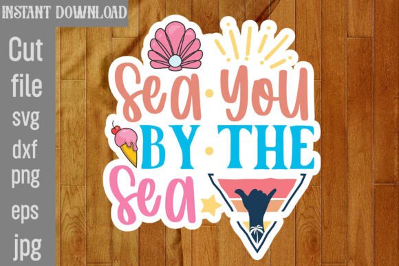 Sea You by the Sea SVG Cut File