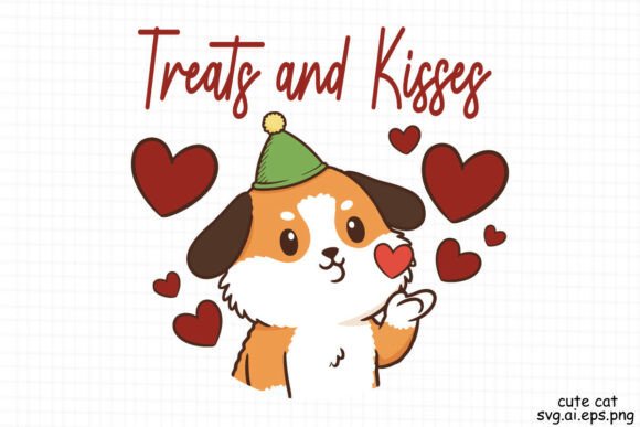 Treats and Kisses SVG PNG Design
